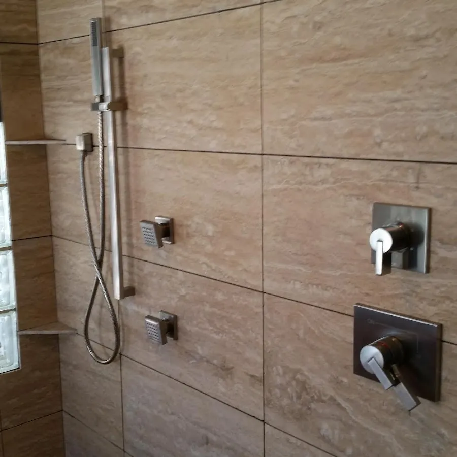 Shower fixture installation for Gas Line Repair in Barre
